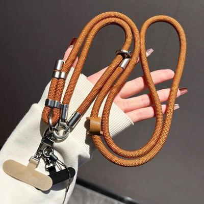 Nastavitelná multifunkční crossbody a krční šňůrka – Cestovní doplněk proti ztrátě