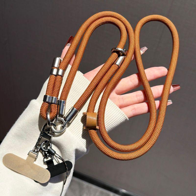 Adjustable Crossbody Strap Multifunctional Phone Lanyard - Three-in-One Pendant for Anti-Lost Travel