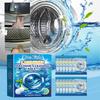 12Pcs Washing Machine Cleaning Effervescent Tablets Deeply Cleans Stubborn Dirt Eliminates Odors Mild No Residue For All