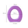 EVA O Type Toilet Seat Cover Waterproof Closestool Washable Toilet Seat Cushion Sticker Bathroom Toilet Ring Mat Cover Pad