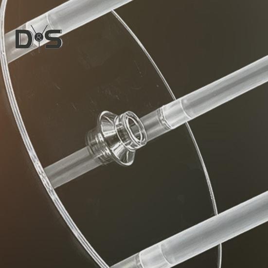 1 Set Waterproof Cake Support Bars Smooth Edges Practical 4 Cake Bases 12 Cake Piling Supports