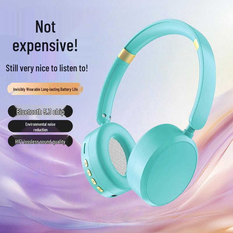 C1001 Wireless Bluetooth Headphones: Large Earcups, Smart Noise Cancelling, Long Battery Life, Ultra-Clear Calls.