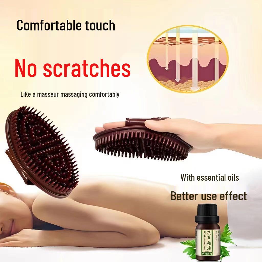 Univerzální masážní olejový štětec a Gua Sha nástroj pro terapii celého těla
