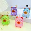 Capybara Turtle Glitter Decompression Toy Soft Cute Animal Stress Relief Slow Rebound Squeeze Toy For Adults And Children Gifts