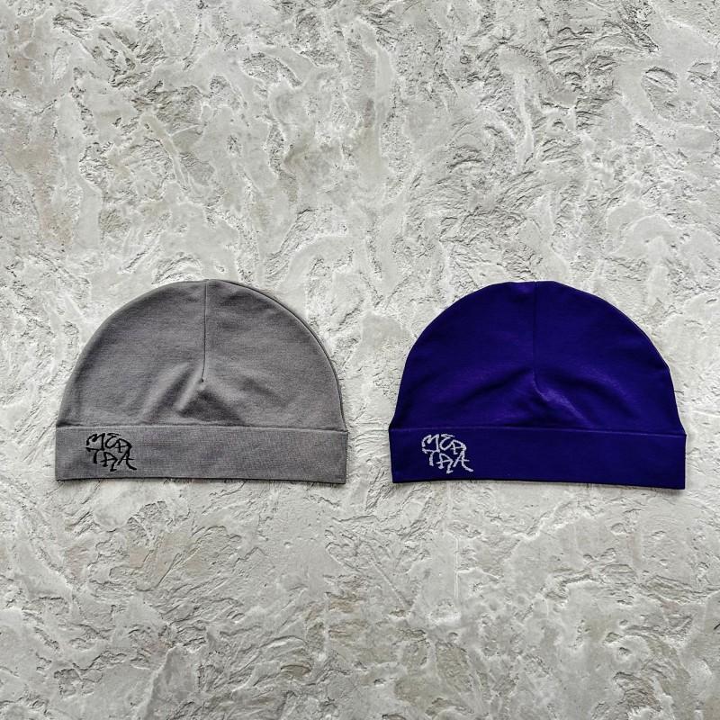 Warm Knit Beanie Hat Winter Unisex Cotton Skull Cap With Letter Ins Style