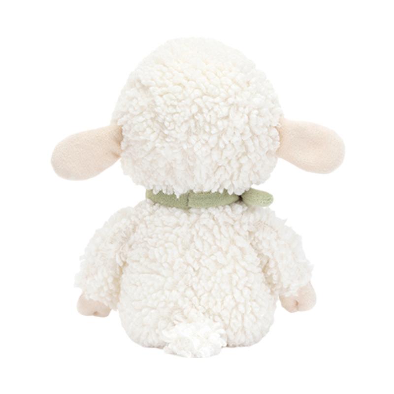 JELLYCAT Farm Animal Series Fluffy Lamb Companion and Comfort Doll Plush Doll 23cm Height