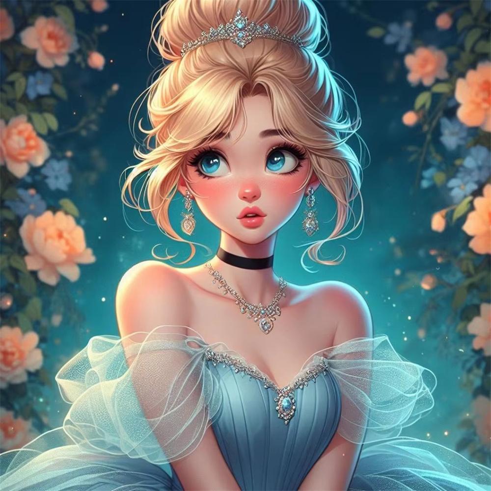 Disney Full Range of Cartoon Diamond Paintings New Full Diamond Handmade DIY Diamond Embroidery Decorative Painting Material Package
