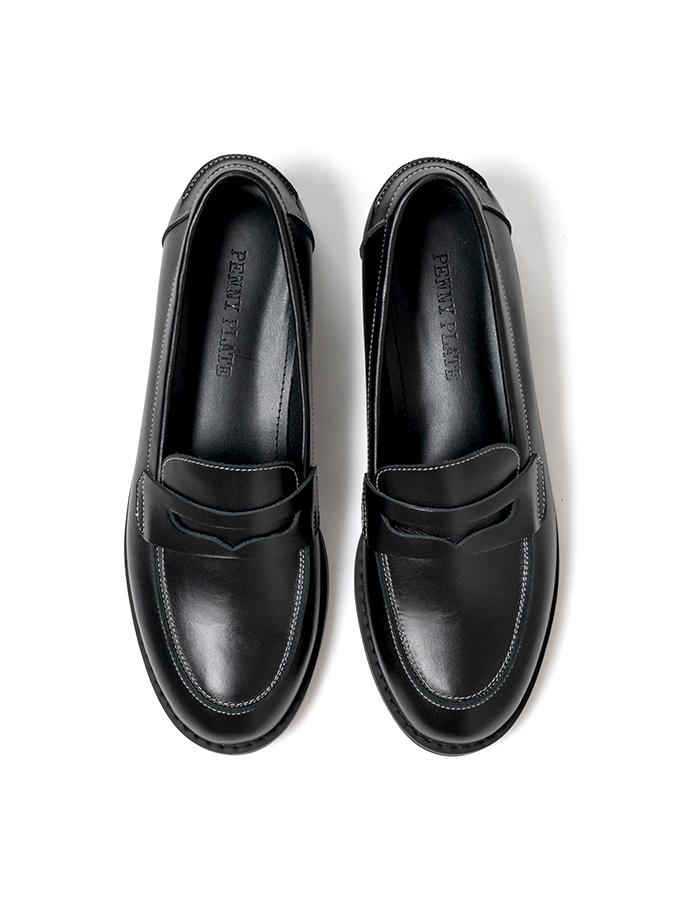 Pennyplate Women'S All-Black Low Loafers