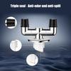 Washing Machine Floor Drain Adapter Pipe Connector Drain Deodorant Sealing Ring Adapter Sewer Elbow Pipe Connector