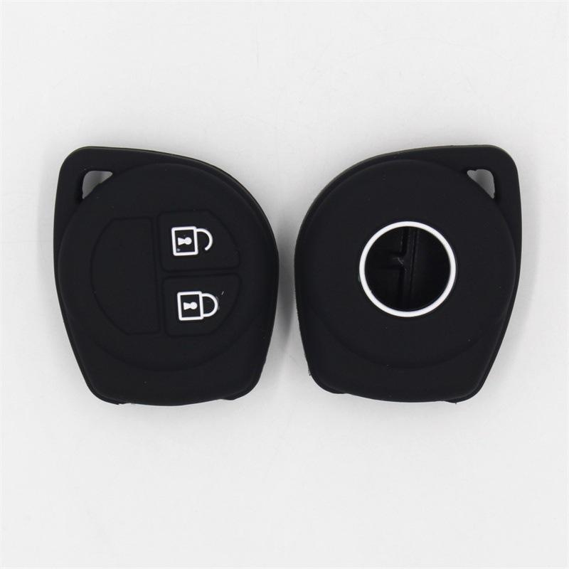 

Силиконовый чехол для ключа автомобиля Suzuki SX4 с 2 кнопками - идеально подходит для нового Alto Swift, защитный чехол