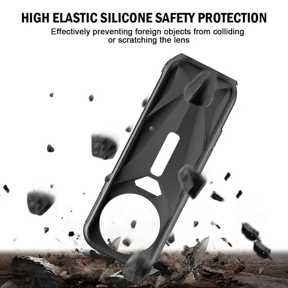 Silicone Protective Case Anti-Fall Dustproof Body Cover All-round Anti-Scratch Sleeve Shell for Insta360 X5