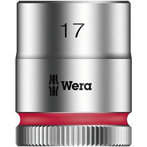 WERA 9-Piece Bit Socket Set, 3/8 Drive, for Zyklop Ratchets, 003973