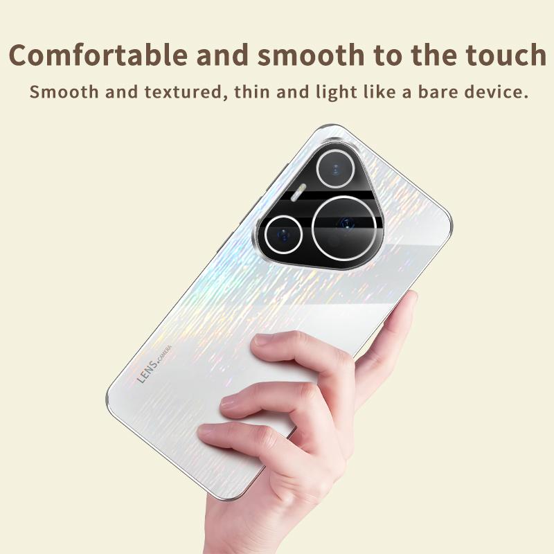 For Huawei P80 Ultra Case Fashion Gradient Colorful Slim Protective Back Cover Case For Huawei P80 P70 P60 P50 Pro Phone Shell