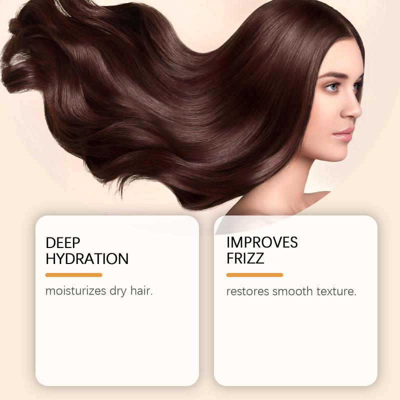Arganöl Haarserum für Glanz und Geschmeidigkeit Rosmarin Kokosnuss Frizz-Kontrolle Leichter Hitzeschutz für Damen und Herren