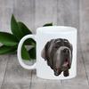 Mastif Neapolitański, Neapolitan Mastiff, Mastino Napoletano -Kubek Ze Zdjęciem I Napisem Geometryczny Pies Art-Dog