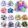 50-Piece Matte Balloon Set for Birthdays and Weddings - Party Decoration Supplies