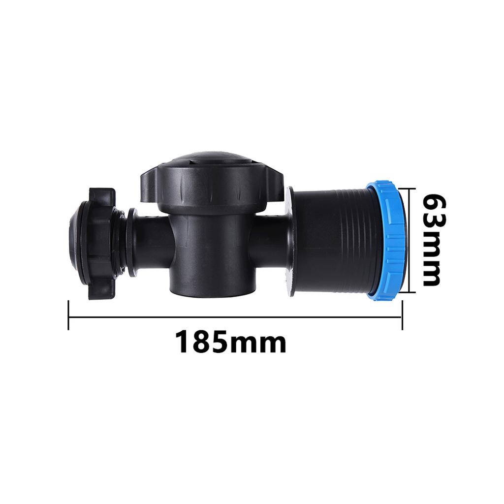 20/25/28/32/40/50/63mm Drip Irrigation Bypass Valve Plug-in Valve Barbed Switch Valve Drip Pipe Parts Irrigation Water Pipe Join