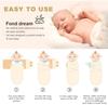 Baby Swaddle Blanket Set, 1 Swaddle Blanket & 1 Hat, Adjustable Newborn Swaddle Wrap, Anti-Startle Sleep Sack, Suitable for Boys & Girls