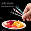 Disposable Heart-shaped Fruit Forks