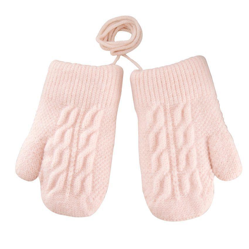 

Теплые мультяшные детские перчатки флис ветронепродуваемые детские перчатки с полными пальцами теплые вязаные