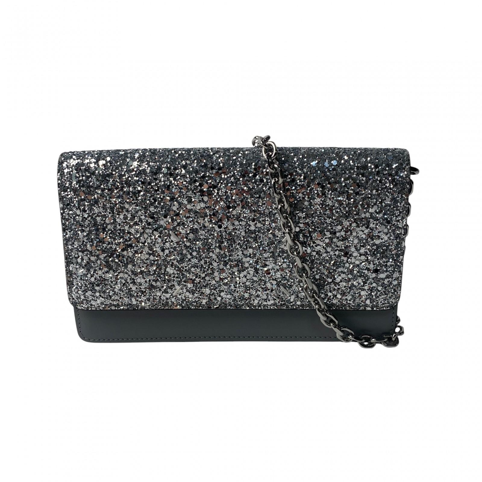 

Used Maison MargielaShoulder Bag gray leather Women