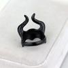 Maleficent Horn Ring Halloween Masquerade Ring Ring Side Prop Trend No