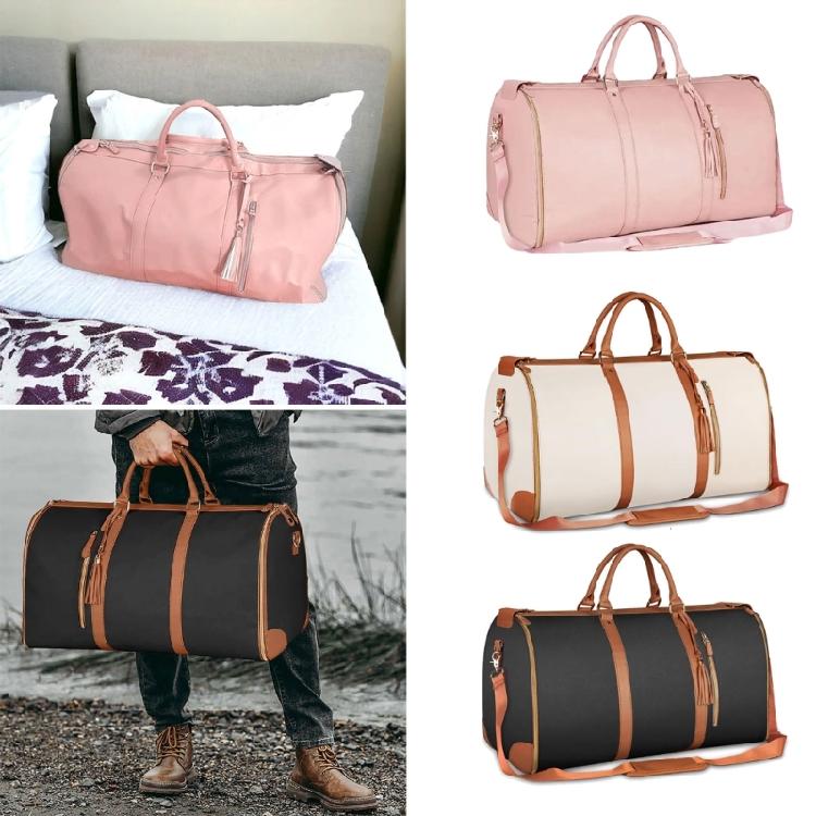 Suit Storage Bag Travel Women PU Folding Travel Bag Large Capacity Hand Luggage
