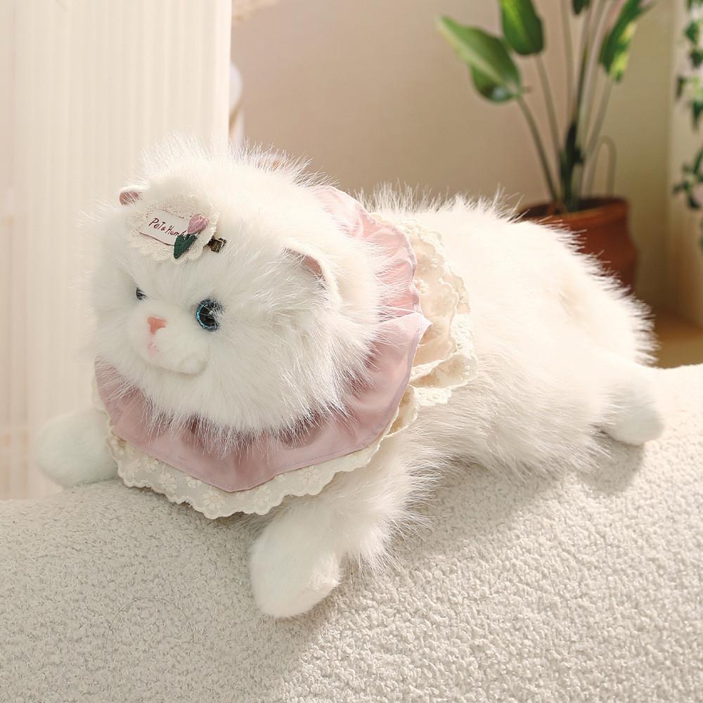 

Cat Plush Toy With Soft Short Pile For Kids And Collectors Style I,45cm
