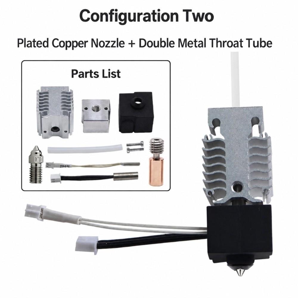 300℃ High Temperature Hotend Upgrade Kit for Ender 3 V3 SE For High Temp Printing