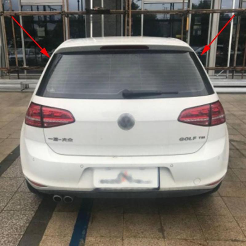 Golf 7 MK7 Window Spoiler ABS Plastic Automotive Rear Mirror Tail