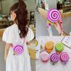 Children's Messenger Bag Adjustable Wide Strap Travel Handbag New Kids Crossbody Bag Girl Cute Donut Girl Shoulder Bag