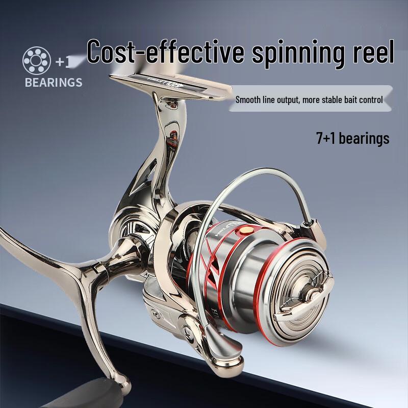 

Brangdy Long Cast Metal Spool Spinning Fishing Reel 3000