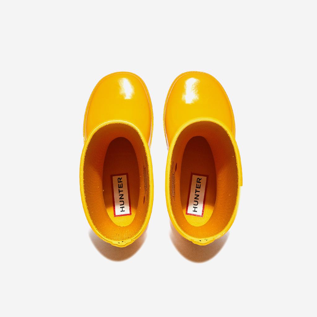 Hunter Kids First Classic Gloss Rain Boots [KFT5094RGL-RYL-YELLOW]
