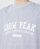 Varsity Logo Long Sleeve for Men and Size M [Snow Peak] T-Shirt TS-26SU002 Long-sleeved T-shirt Women, Yellow,