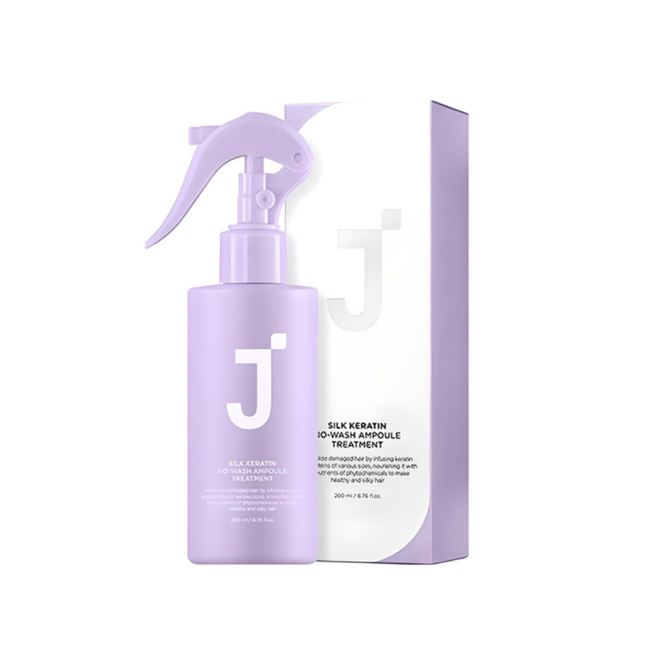 JSOOP Silk Keratin No-Wash Ampoule Hair Treatment 200ml*1Pc/2Pcs 1Pc