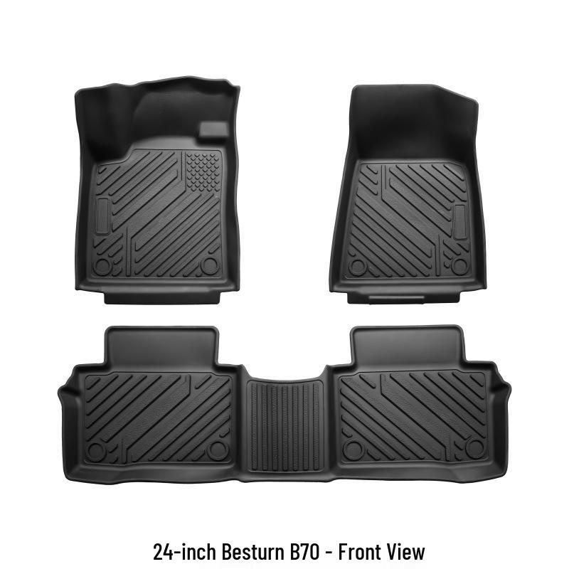 Eco-friendly TPE 3D Floor Mats for Bestune B70 2024 - Anti-slip, High-edge Interior Accessories