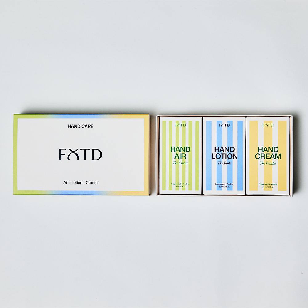 FOTD Hand Care 30ml Trio (Hand Air, Hand Lotion, Hand Cream)