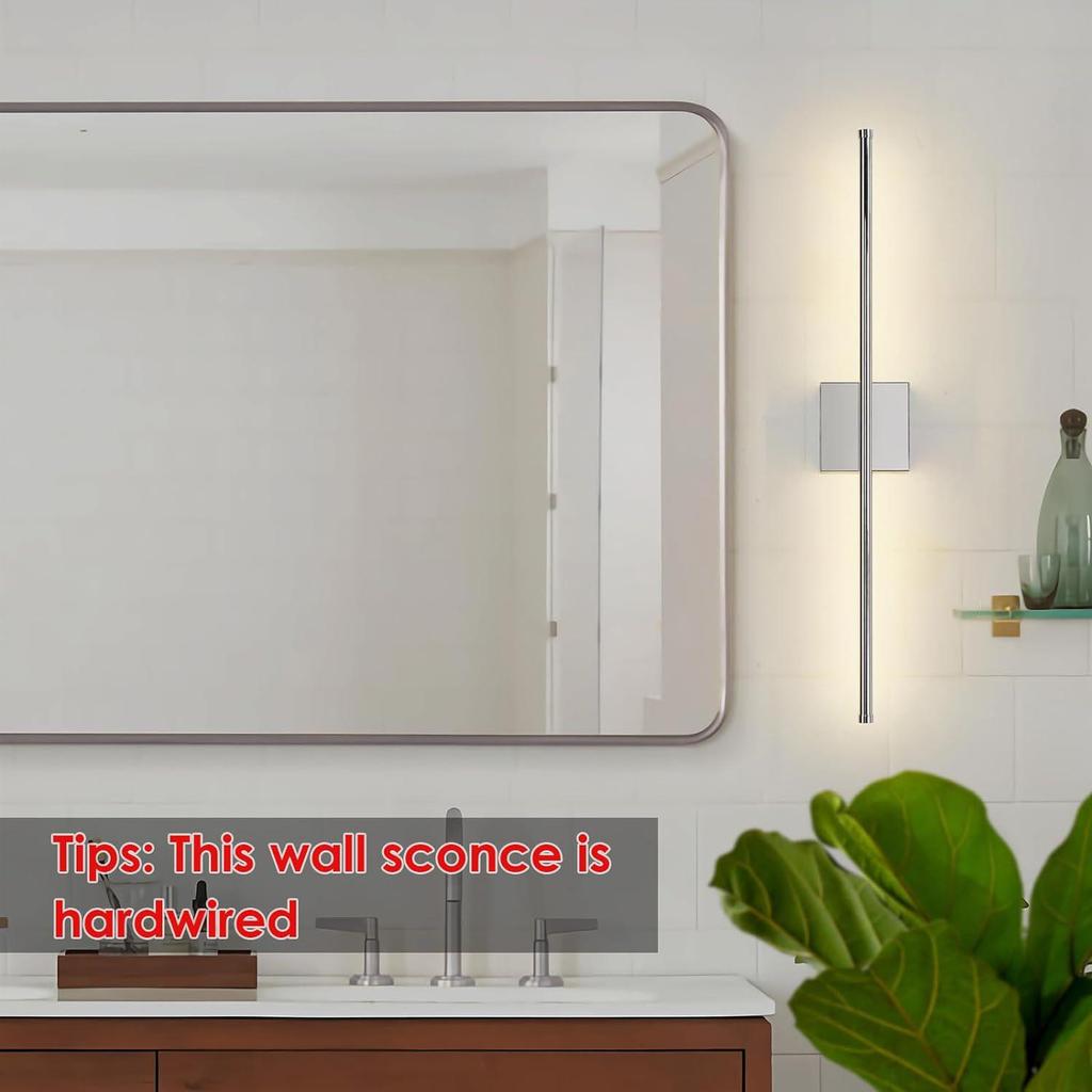 Wireless Rechargeable Magnetic Wall Lamp for Living Room or Bedroom Atmosphere