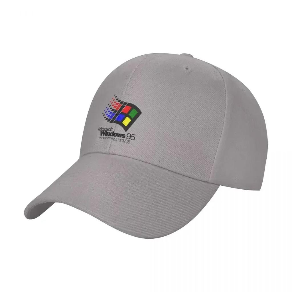 Windows 95 Logo Essential Baseballkappe Luxuriöser Herrenhut Bergsteigen Damen Hüte Für Die Sonne Herren