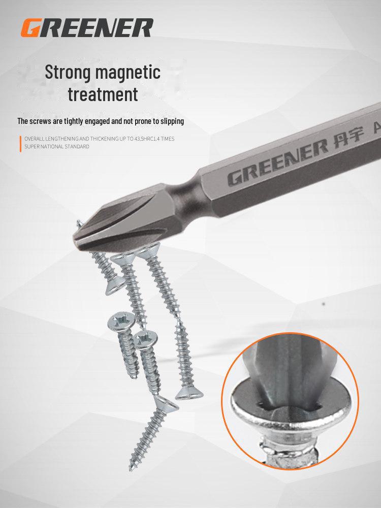 Green Forest A3 Double-Headed Cross Electric Screwdriver Bit