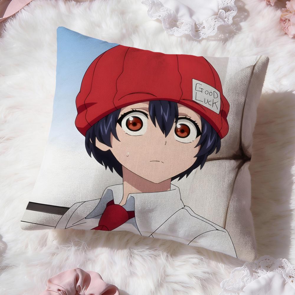 Undead Unluck anime Cushion Cover Premium Comfort Reversible Pillow Cove -Two in One Design for Any Room & Car Interior