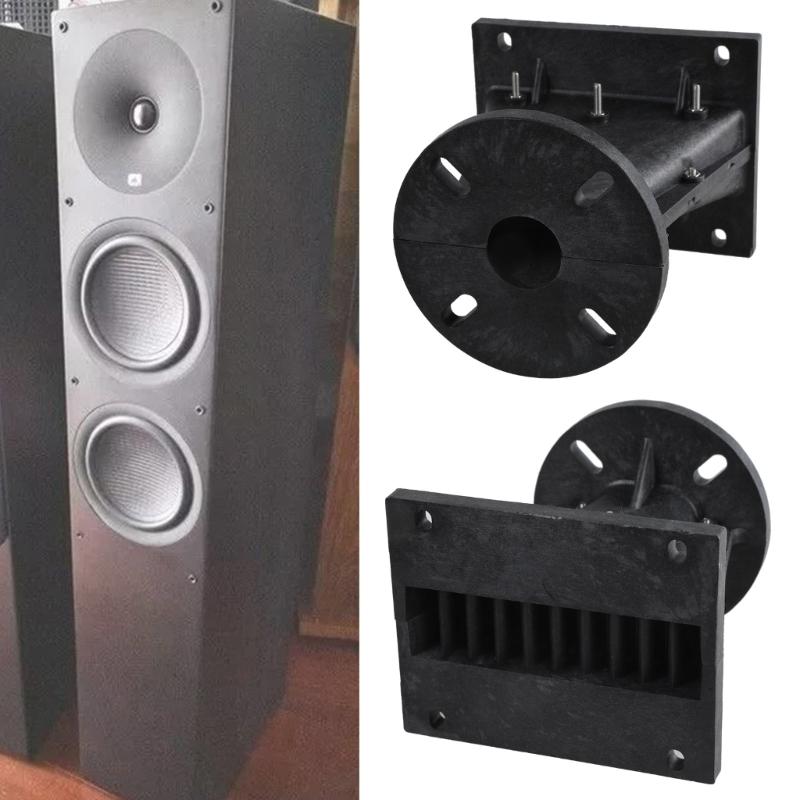 Plastic Horn  Guide Perfect Performances Loudspeaker  Guide Throat Easy and Simple to Operate and Use