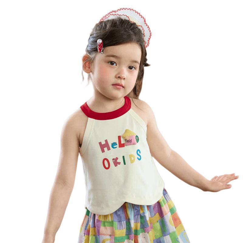 LUSON Toddler Girl s Summer Colorful Outfit Set 120