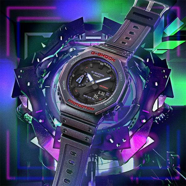 

G-SHOCK GA-2100AH-6ADR Модные мужские женские наручные часы