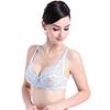 Sexy Lace Bra with Shoulder Strap Breathable Seamless Fit Hollow Out Bralette Push-up Bra Embroidery