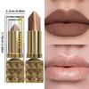 4-Color Glitter Two-Tone Lipstick Matte Pearl Tint Sparkling Metallic Senior Korean Makeup Gift Oil 04 203