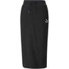 Classics Drawstring Midi Skirt Women Bottoms Black 533137-01