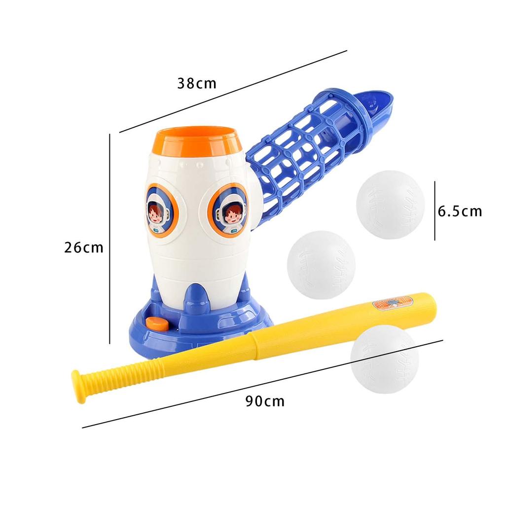 Kids Baseball Pitching Machine Baseball Batting Machine Baseball Game Sports Automatic for Children Birthday Gifts Lawn Yard