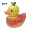 Unique Gifts for Friends Adorable Fruit Duck Figurine, Resin Apple Strawberry Peach Banana Sculpture, Mini Cute Desktop Ornaments Desk Decor