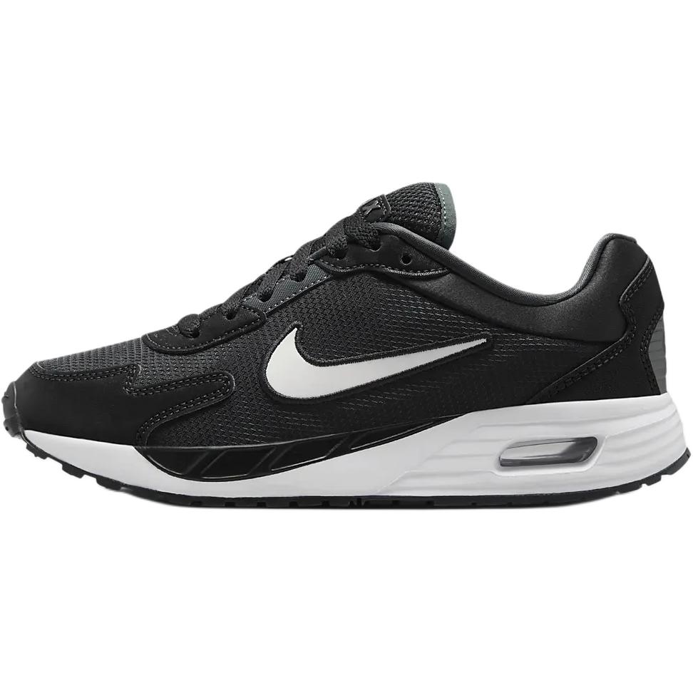 

Новые детские кроссовки Nike Air Max Solo с амортизацией Anti Kick, низкие, для повседневной носки, черно-белые, детские FV6367-001 40